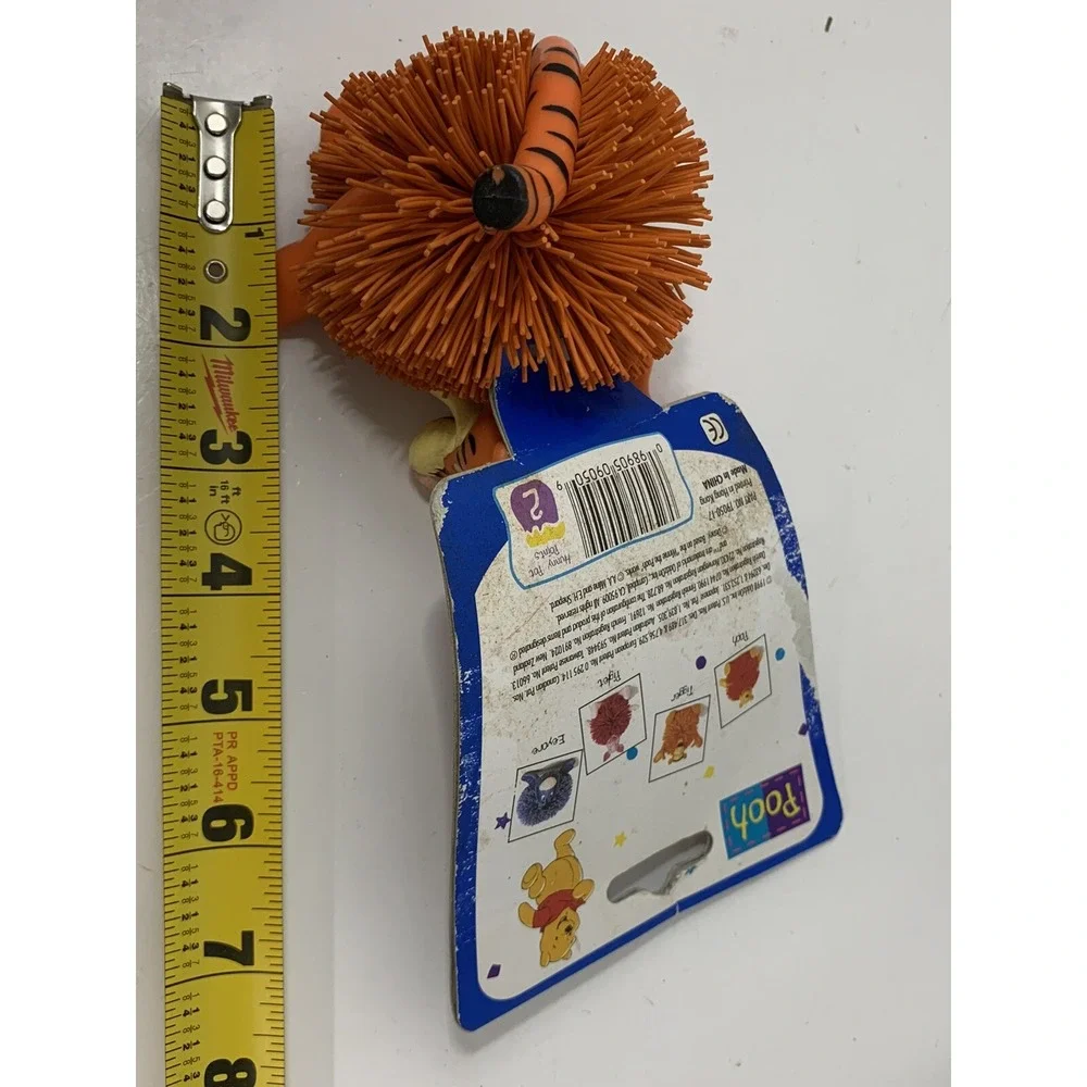 Koosh Ball Tigger Disney Winnie the Pooh vintage 1998 toy figure orange